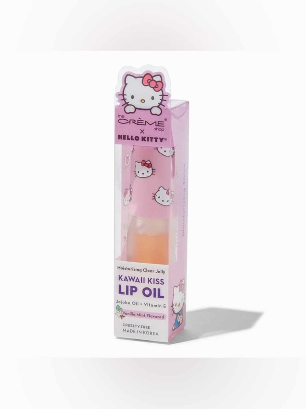 NWT The Crème Shop x Hello Kitty Kawaii Kiss Lip Oil in “Vanilla Mint”